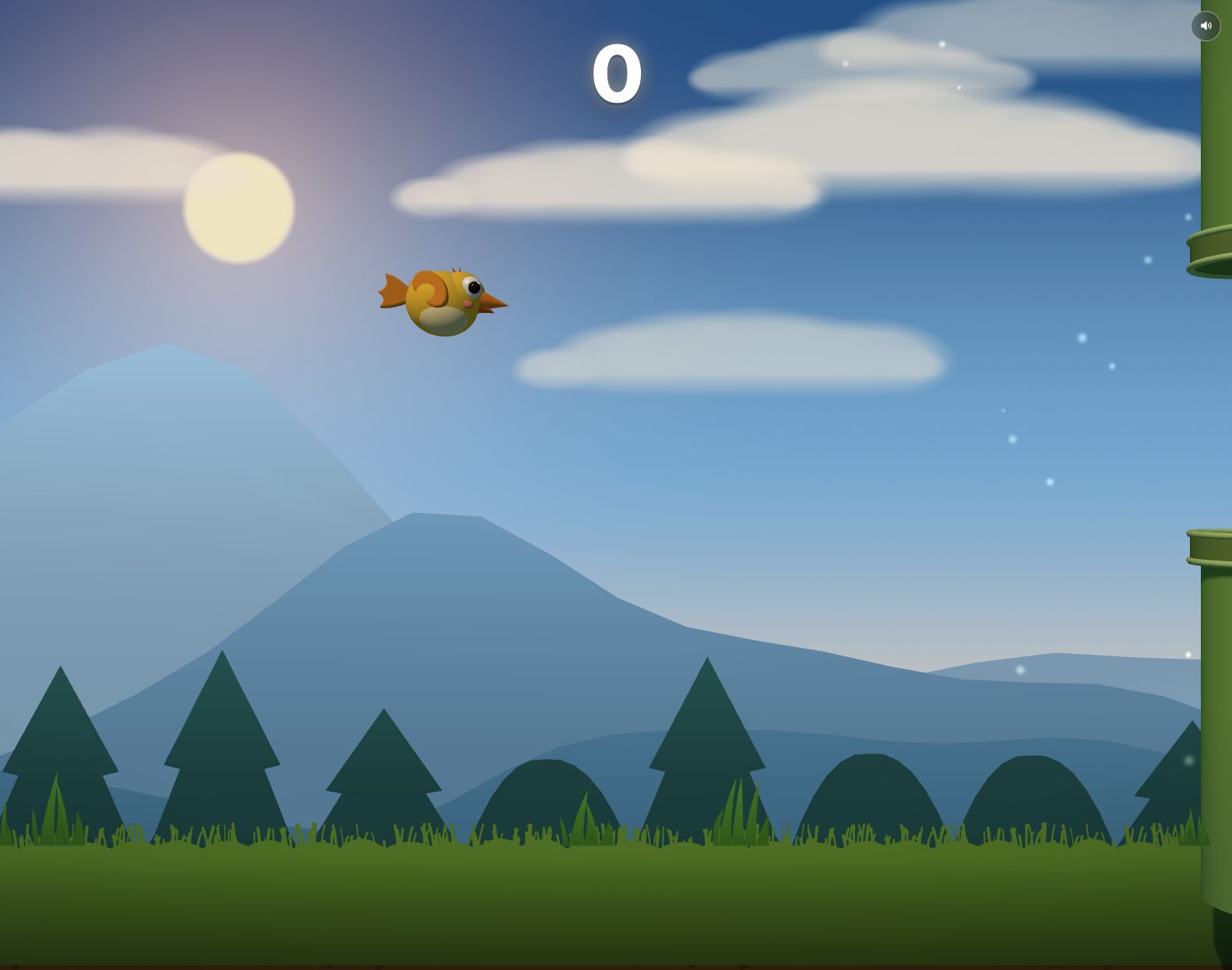 The atmospheric Three.js game created by Claude Opus 5