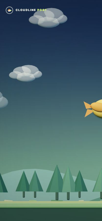 The Cloudline Post Three.js game created by GPT-5.6 Sol