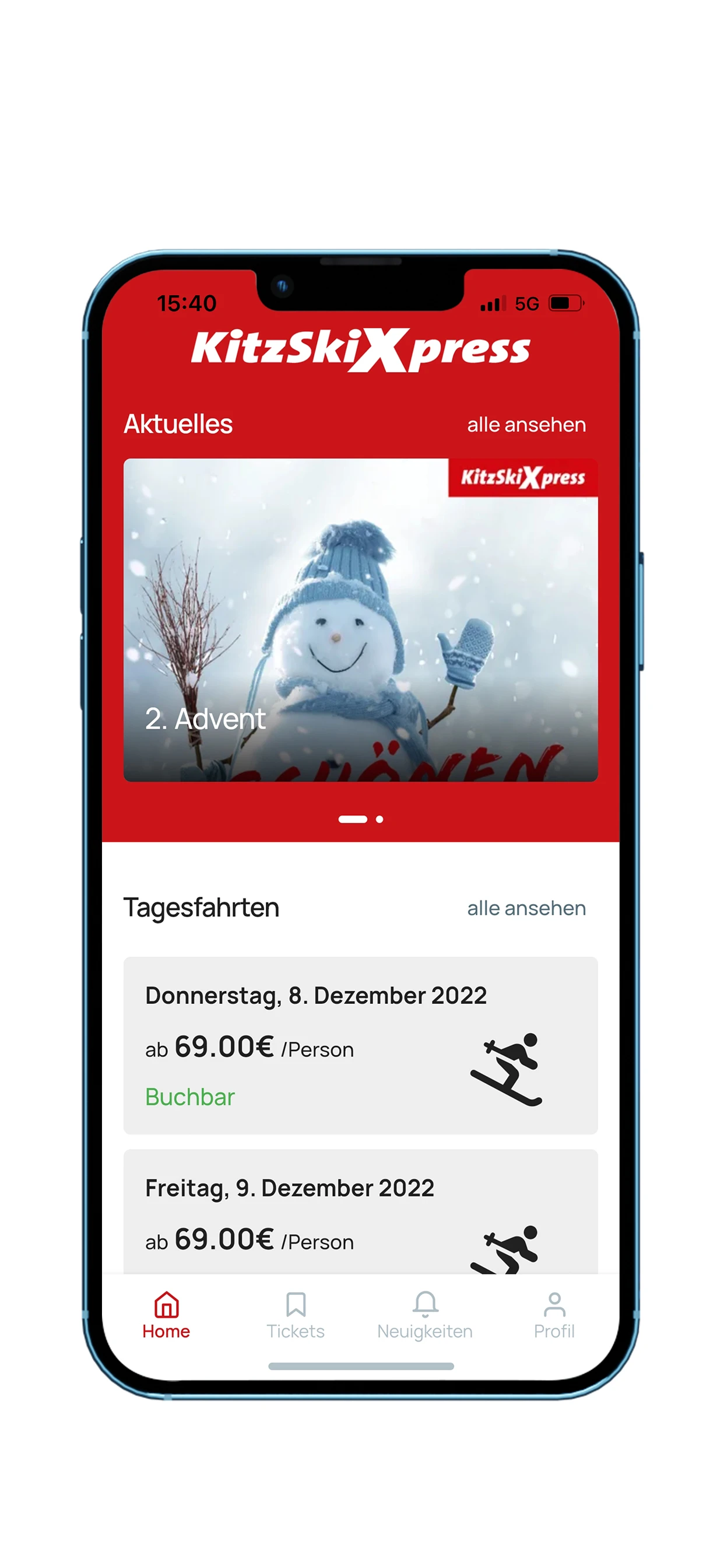 KitzSkiXpress - Ski Travel App