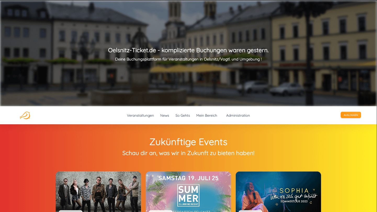 Oelsnitz-Ticket.de - Event Ticketing